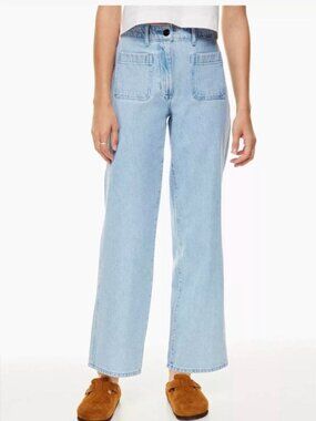 Aritzia Wilfred Free Adrift Jeans Light Blue